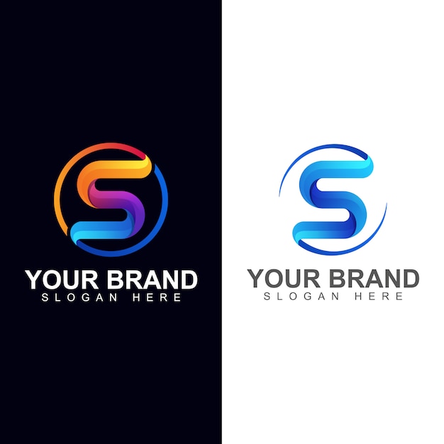 Download Free Modern Colorful Initial Letter S Business Logo Collection Template Use our free logo maker to create a logo and build your brand. Put your logo on business cards, promotional products, or your website for brand visibility.