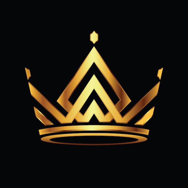 Download Modern crown logo royal king queen abstract logo vector ...