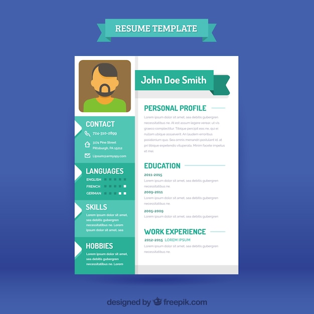 Free Vector Modern Cv Template The universe of untamed imagination and creativity starts here. free vector modern cv template