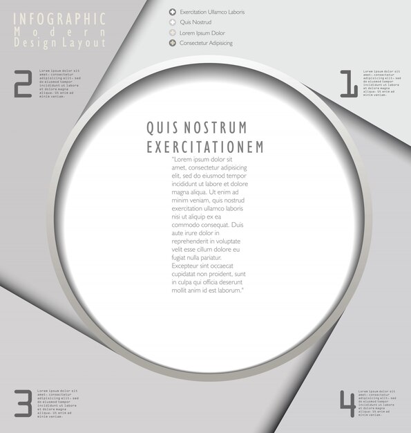 Premium Vector | Modern design layout