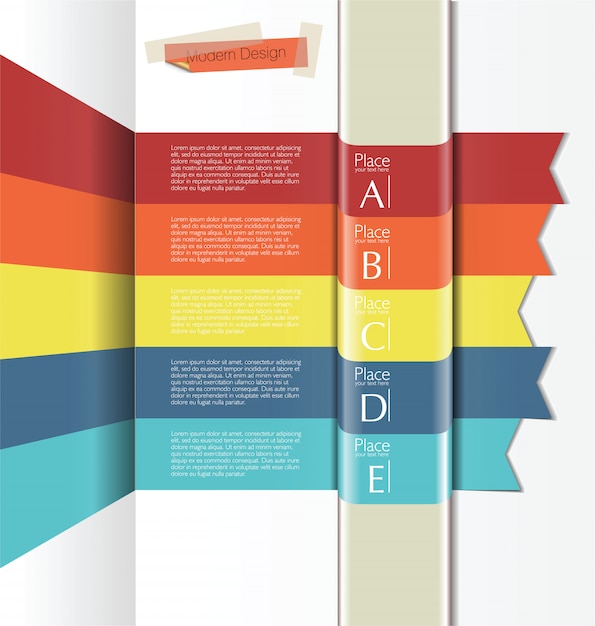 Premium Vector | Modern design layout