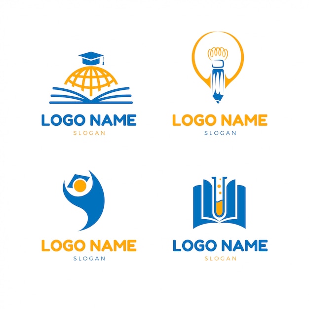 Download Free Modern Education Logo Premium Vector Use our free logo maker to create a logo and build your brand. Put your logo on business cards, promotional products, or your website for brand visibility.