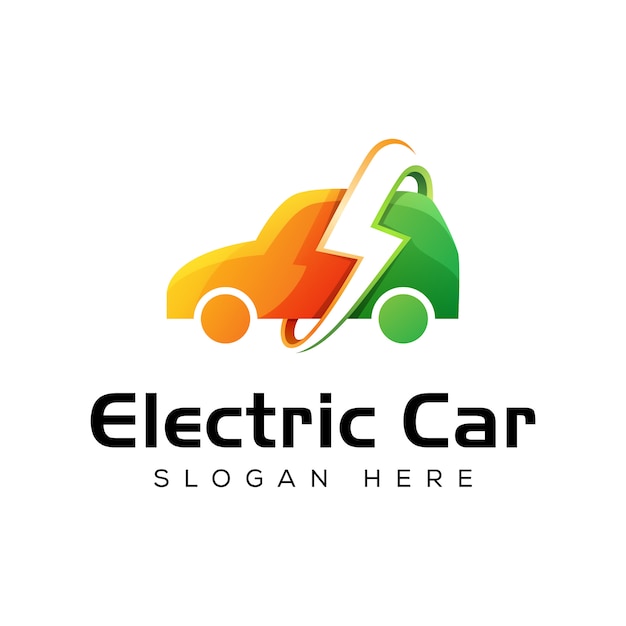 Download Free Modern Electric Car Logo Car With Thunderbolt Logo Premium Vector Use our free logo maker to create a logo and build your brand. Put your logo on business cards, promotional products, or your website for brand visibility.