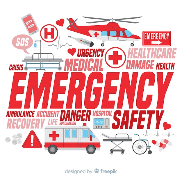 free-vector-modern-emergency-word-concept-with-flat-design