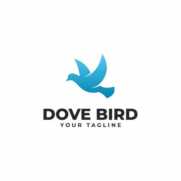 Download Free Modern Flying Dove Bird Logo Design Template Premium Vector Use our free logo maker to create a logo and build your brand. Put your logo on business cards, promotional products, or your website for brand visibility.