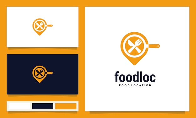 Download Free Modern Food Location Logo Design Inspiration Premium Vector Use our free logo maker to create a logo and build your brand. Put your logo on business cards, promotional products, or your website for brand visibility.