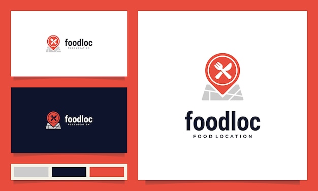 Download Free Modern Food Location Logo Design Inspiration Premium Vector Use our free logo maker to create a logo and build your brand. Put your logo on business cards, promotional products, or your website for brand visibility.