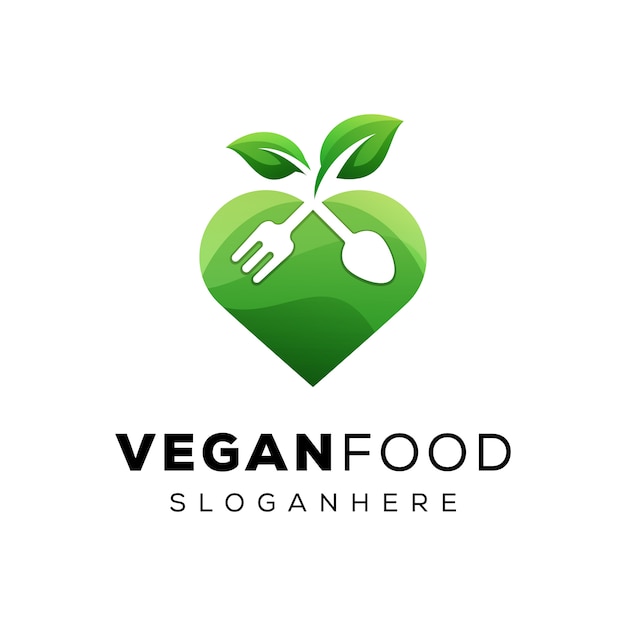 Download Free Modern Food Vegan Lover Logo Vegetables Love Food Logo Premium Vector Use our free logo maker to create a logo and build your brand. Put your logo on business cards, promotional products, or your website for brand visibility.