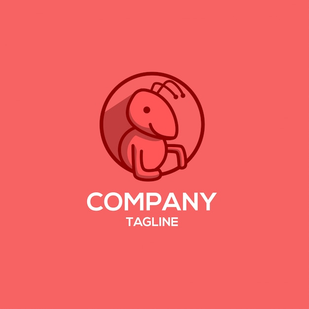 Download Free Modern Funny Red Ant Logo Template Premium Vector Use our free logo maker to create a logo and build your brand. Put your logo on business cards, promotional products, or your website for brand visibility.