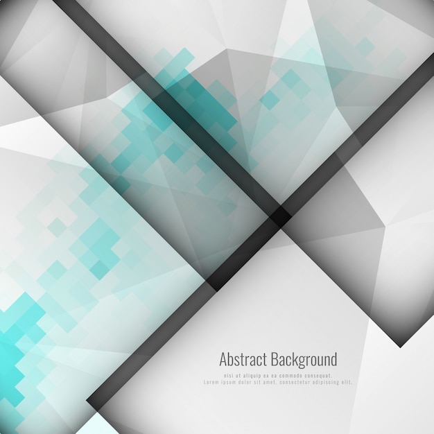 Modern geometric background | Free Vector