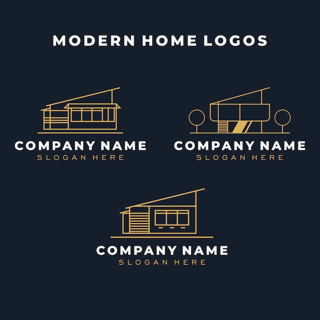 Download Free Modern Home Logo Template Premium Vector Use our free logo maker to create a logo and build your brand. Put your logo on business cards, promotional products, or your website for brand visibility.