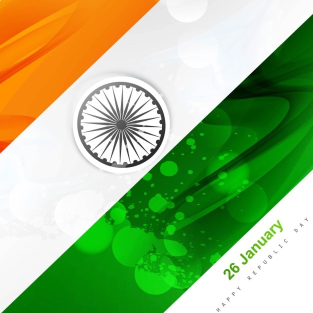 Download Modern indian flag design | Free Vector