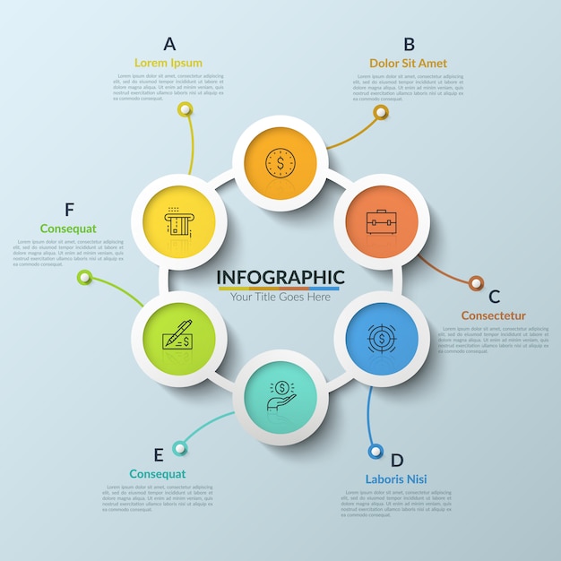 Premium Vector | Modern infographic design template