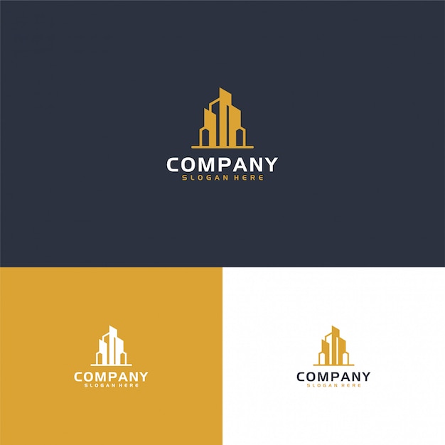 Download Free Modern Inspiration Real Estate Logo In Gold Color Premium Vector Use our free logo maker to create a logo and build your brand. Put your logo on business cards, promotional products, or your website for brand visibility.