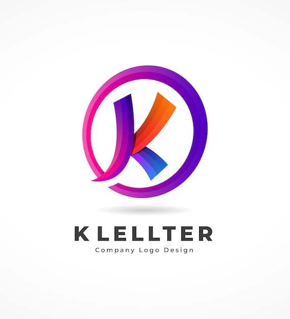 Download Free Modern K Letter Logo Premium Vector Use our free logo maker to create a logo and build your brand. Put your logo on business cards, promotional products, or your website for brand visibility.