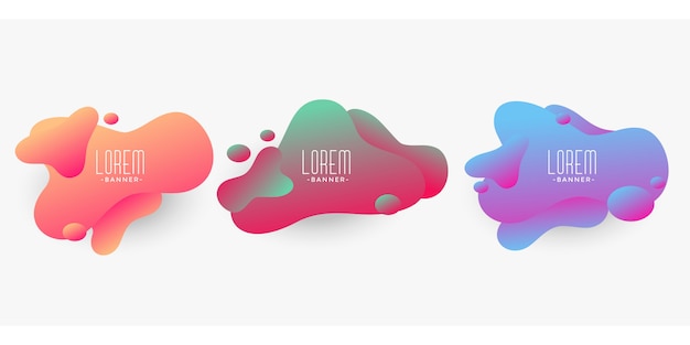 Download Free Modern Liquid Abstract Gradient Shape Fluid Banners Free Vector Use our free logo maker to create a logo and build your brand. Put your logo on business cards, promotional products, or your website for brand visibility.