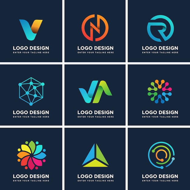 Download Free Free Logo Templates Vectors 76 000 Images In Ai Eps Format Use our free logo maker to create a logo and build your brand. Put your logo on business cards, promotional products, or your website for brand visibility.