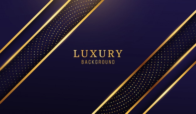 Premium Vector | Modern luxury gold background, abstract design elements