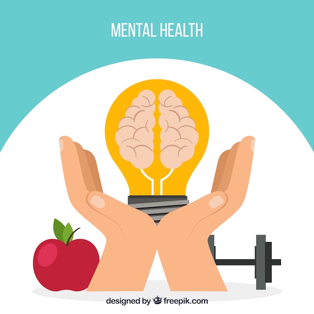 Download Free Modern Mental Health Concept With Flat Design Free Vector Use our free logo maker to create a logo and build your brand. Put your logo on business cards, promotional products, or your website for brand visibility.