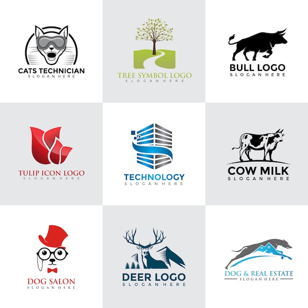 Download Free Modern And Minimalist Logo Template Premium Vector Use our free logo maker to create a logo and build your brand. Put your logo on business cards, promotional products, or your website for brand visibility.