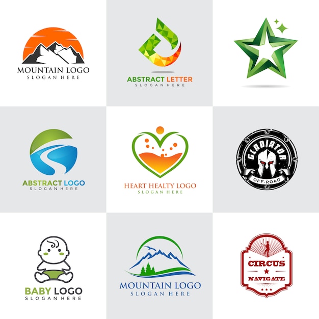 Download Modern Minimalist Logo Design Ideas PSD - Free PSD Mockup Templates