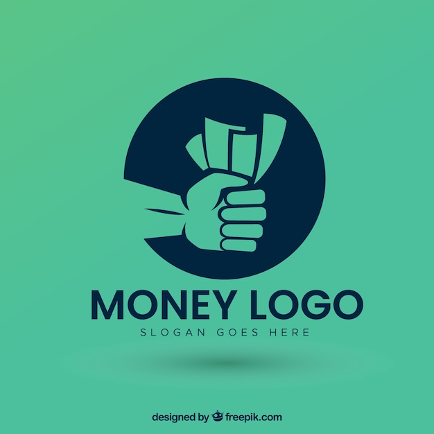 Modern money logo design | Free Vector