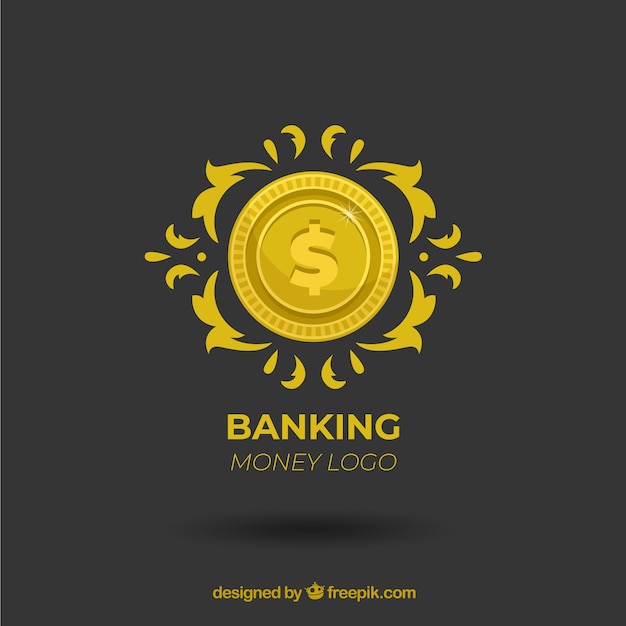 Modern money logo design | Free Vector