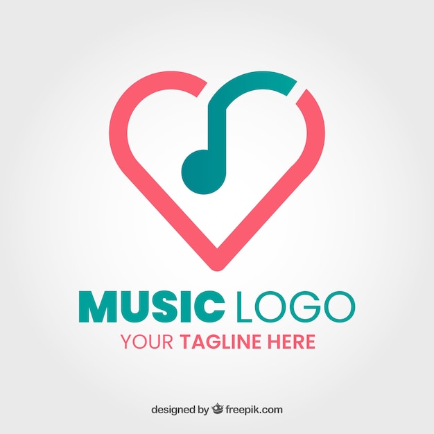 Download Free Download This Free Vector Modern Music Logo Use our free logo maker to create a logo and build your brand. Put your logo on business cards, promotional products, or your website for brand visibility.