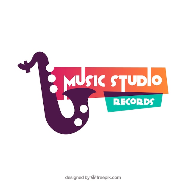 Download Free Modern Music Logo Free Vector Use our free logo maker to create a logo and build your brand. Put your logo on business cards, promotional products, or your website for brand visibility.