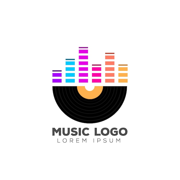Download Free Modern Music Logo Free Vector Use our free logo maker to create a logo and build your brand. Put your logo on business cards, promotional products, or your website for brand visibility.