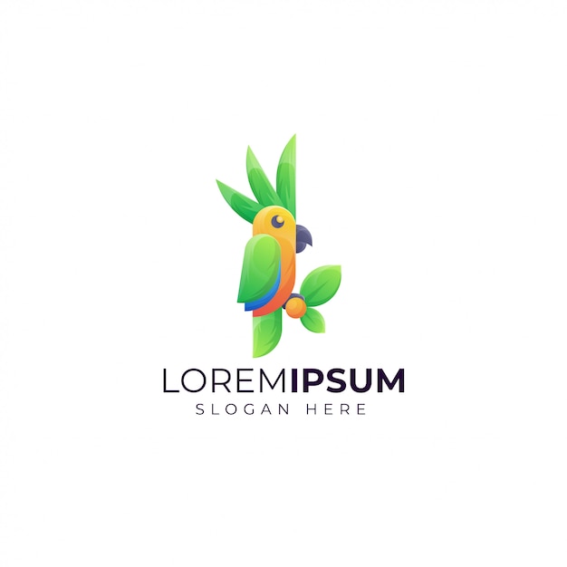Download Free Modern Parrot Logo Template Premium Vector Use our free logo maker to create a logo and build your brand. Put your logo on business cards, promotional products, or your website for brand visibility.