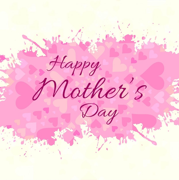 Free Vector | Modern pink mothers day background