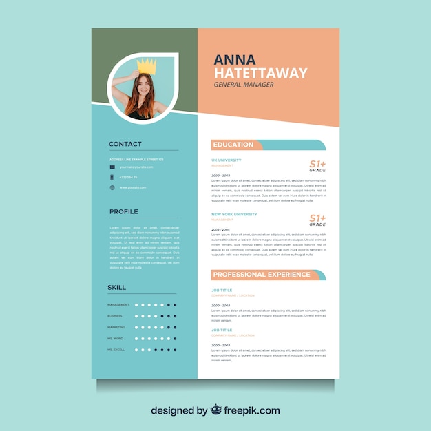 free download modern resume templates for word
