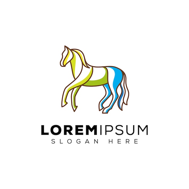 Download Free Modern Run Horse Logo Sprint Horse For Sport Logo Template Use our free logo maker to create a logo and build your brand. Put your logo on business cards, promotional products, or your website for brand visibility.