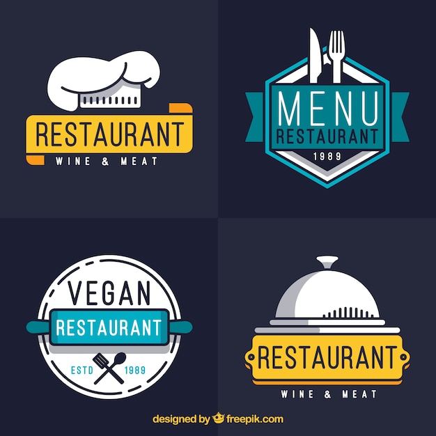 cool restaurant logos