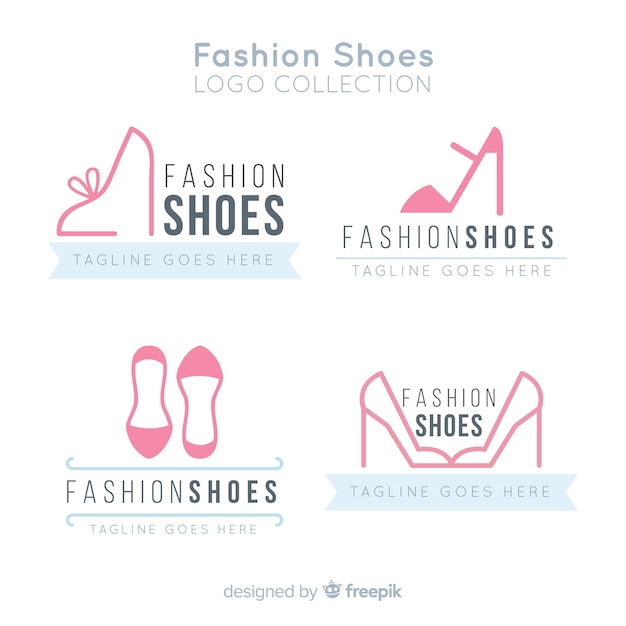 Download Free Modern Set Of Shoes Logos Free Vector Use our free logo maker to create a logo and build your brand. Put your logo on business cards, promotional products, or your website for brand visibility.