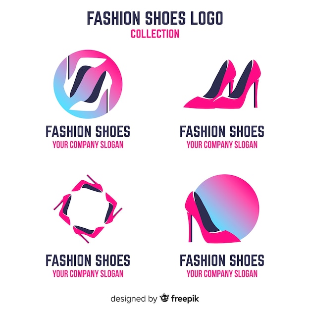 Download Free Download This Free Vector Modern Shoes Logo Template Collection Use our free logo maker to create a logo and build your brand. Put your logo on business cards, promotional products, or your website for brand visibility.