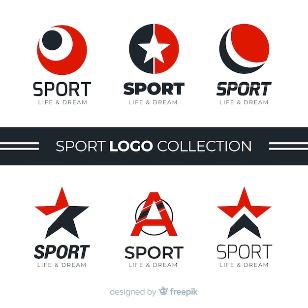 Download Free Download Free Modern Sport Logo Collection Vector Freepik Use our free logo maker to create a logo and build your brand. Put your logo on business cards, promotional products, or your website for brand visibility.