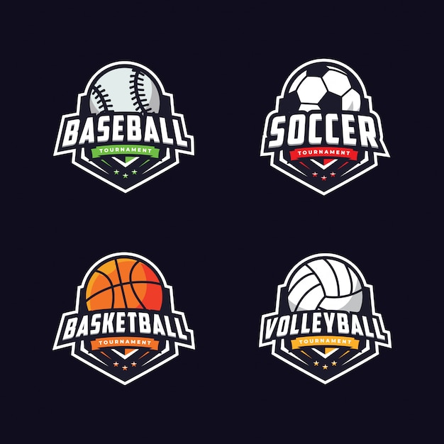 Download Premium Vector | Modern sports logo pack