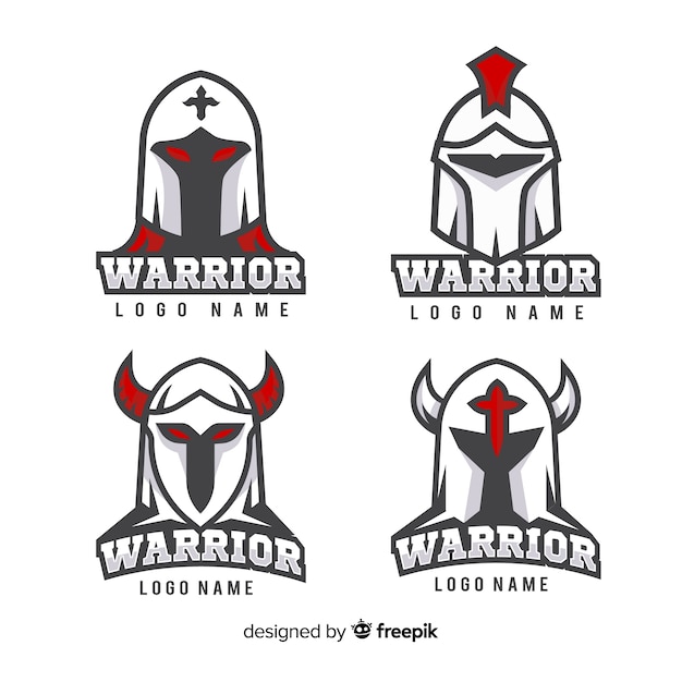 Download Free Download Free Modern Warrior Sports Logo Collection Vector Freepik Use our free logo maker to create a logo and build your brand. Put your logo on business cards, promotional products, or your website for brand visibility.