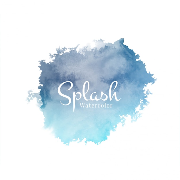 Download Free Vector | Modern watercolor splash soft