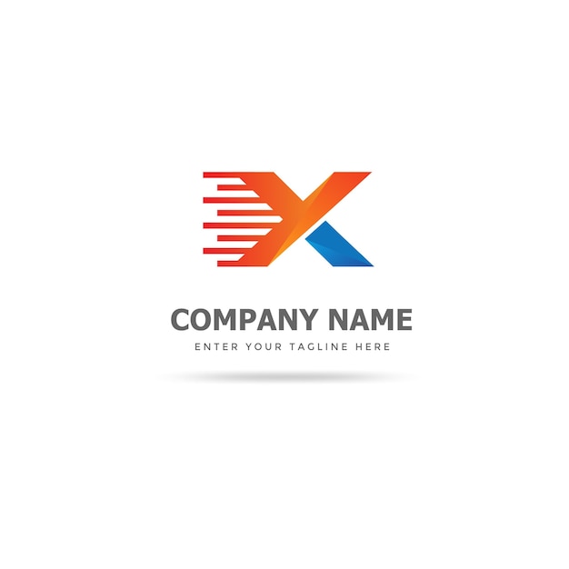 Download Free Modern X Fast Logo Design Template Premium Vector Use our free logo maker to create a logo and build your brand. Put your logo on business cards, promotional products, or your website for brand visibility.