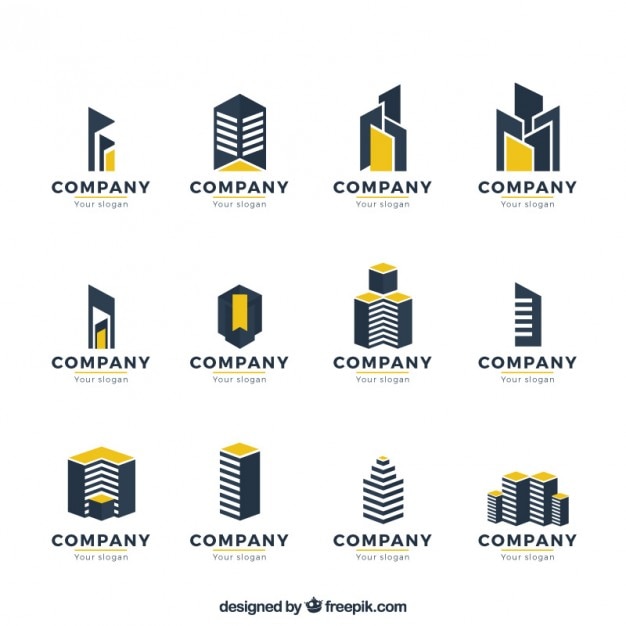 Download Free Freepik Modernist Real Estate Logo Collection Vector For Free Use our free logo maker to create a logo and build your brand. Put your logo on business cards, promotional products, or your website for brand visibility.