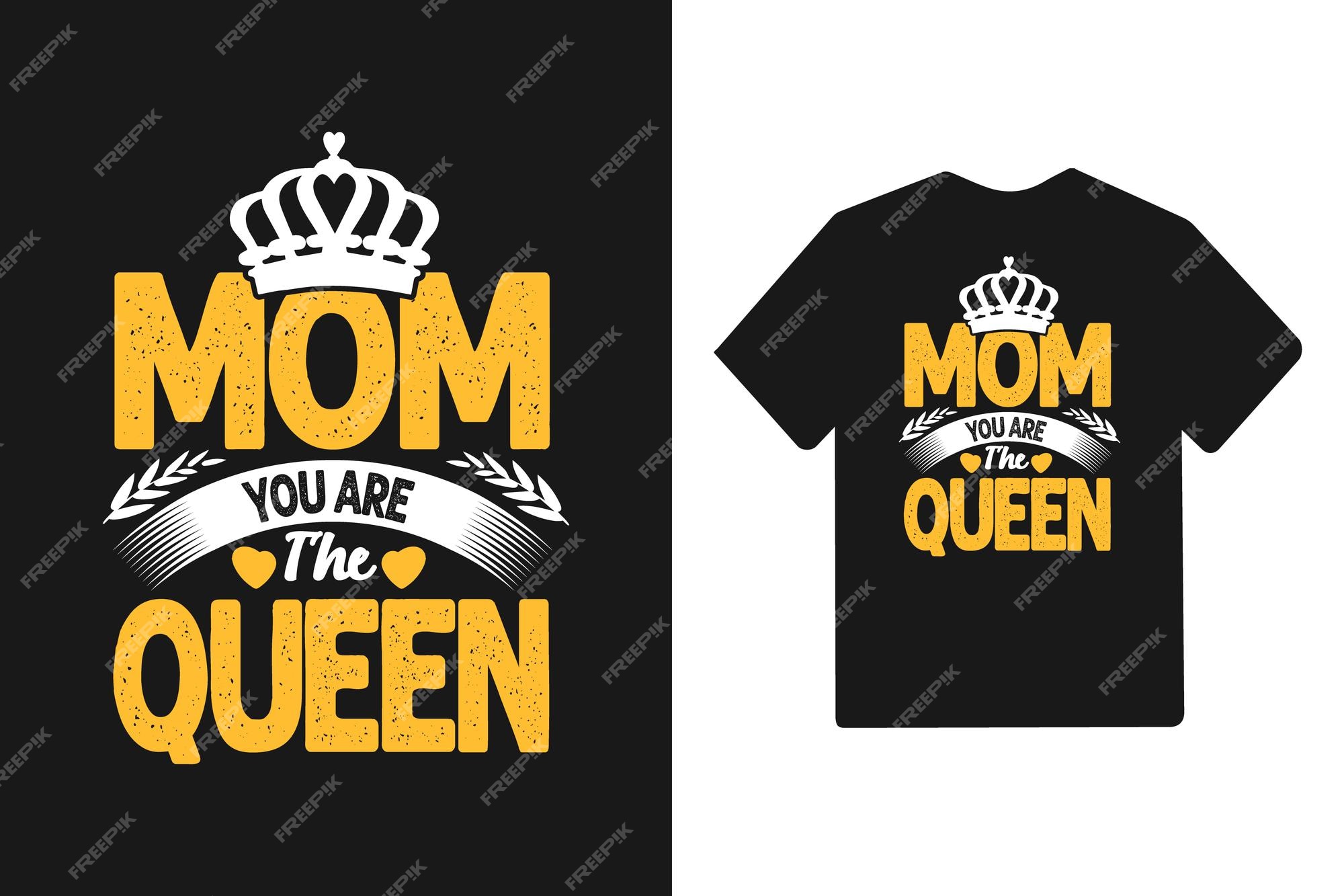 premium-vector-mom-you-are-the-queen-typography-mothers-day-lettering