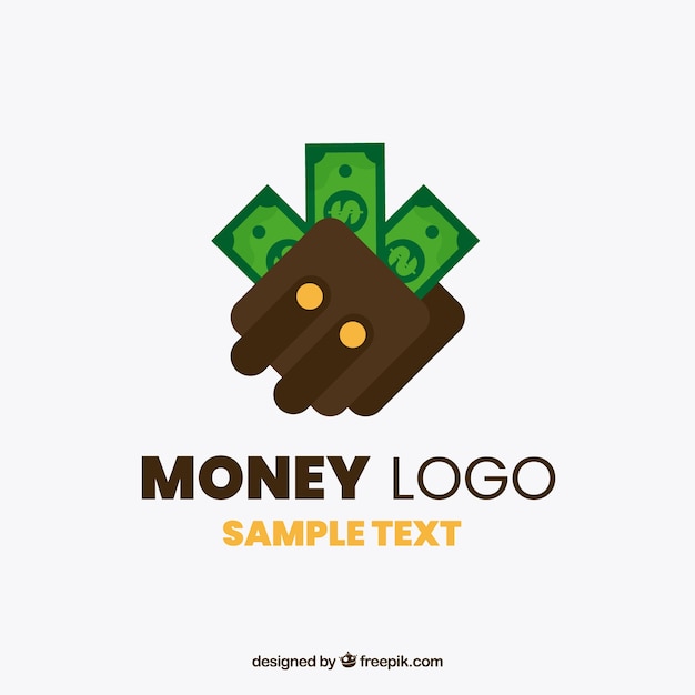 Premium Vector | Money logo concept