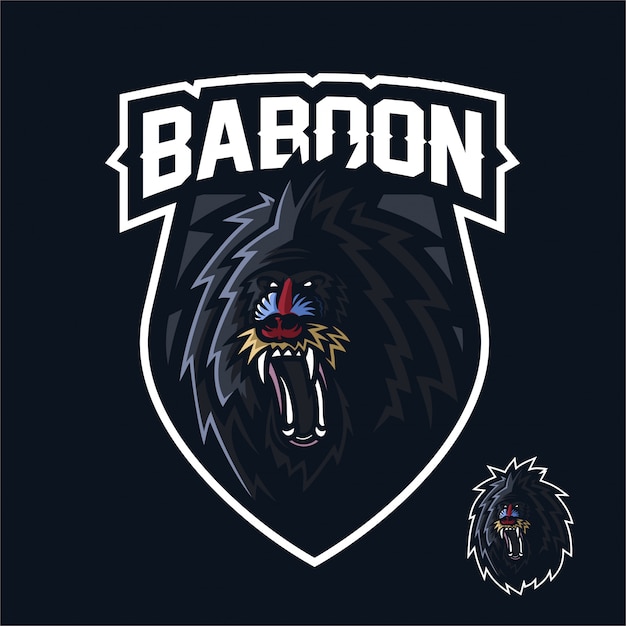 Download Free Monkey Baboon Esport Gaming Mascot Logo Template Premium Vector Use our free logo maker to create a logo and build your brand. Put your logo on business cards, promotional products, or your website for brand visibility.