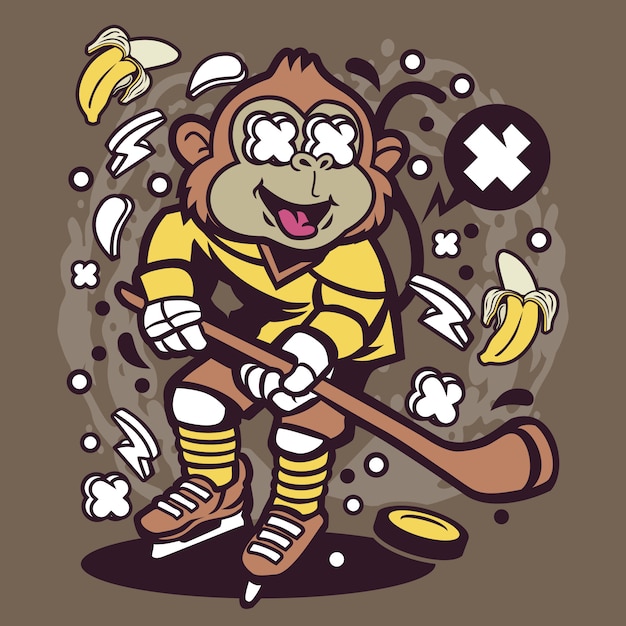 hockey monkey junior mystery