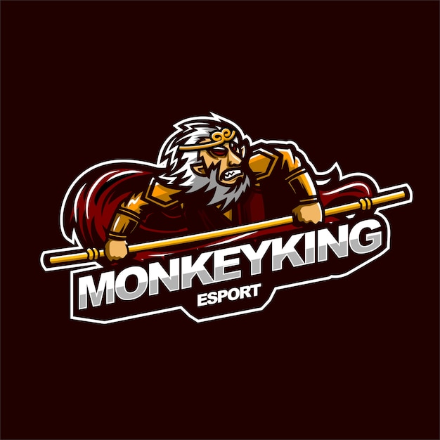 Download Free Monkey King E Sport Gaming Mascot Logo Template Premium Vector Use our free logo maker to create a logo and build your brand. Put your logo on business cards, promotional products, or your website for brand visibility.