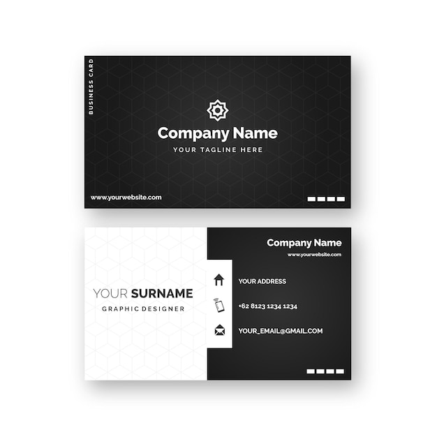 Download Free Monochrome Business Cards Free Vector Use our free logo maker to create a logo and build your brand. Put your logo on business cards, promotional products, or your website for brand visibility.