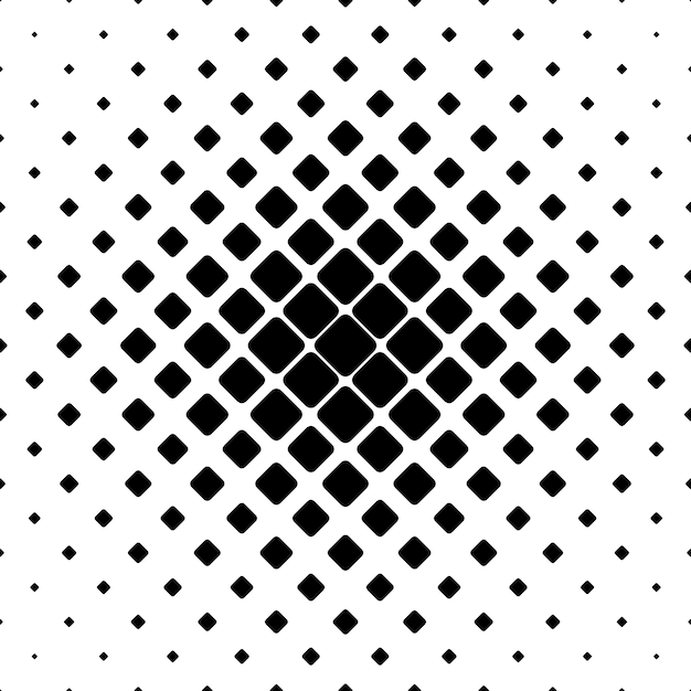 Download Monochrome square pattern background - geometric vector ...